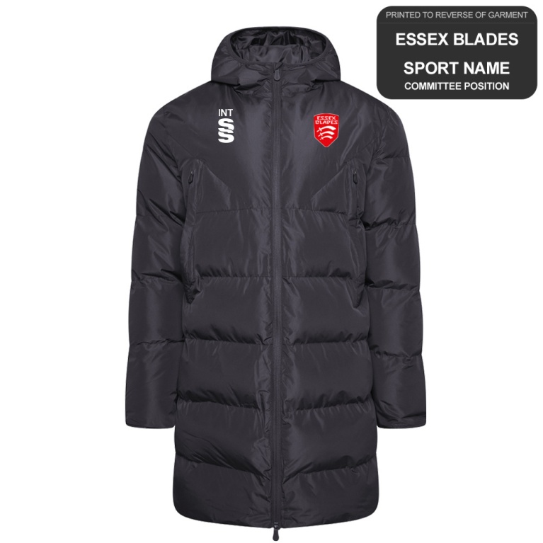 University of Essex - Active Long Padded Jacket - Unisex Fit