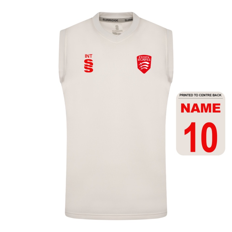 University of Essex - Blast Sleeveless Cricket Sweater - Unisex Fit