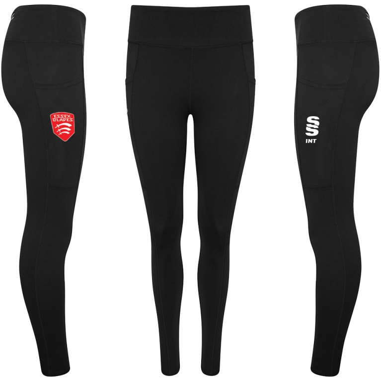 Performance Full Length Leggings : Black