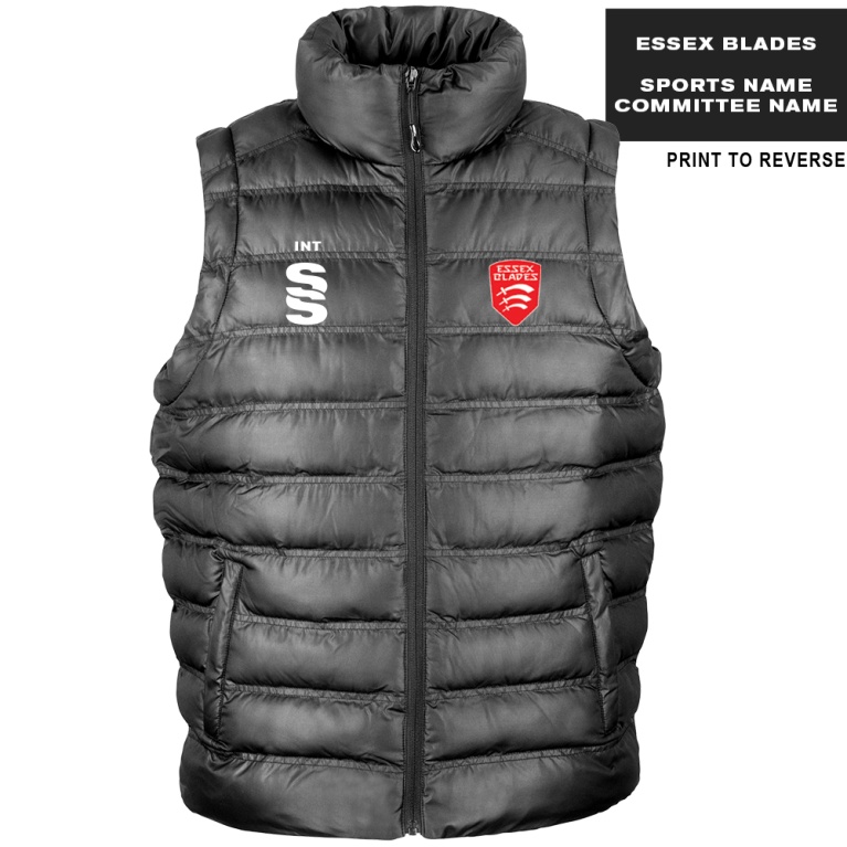 Padded Gilet : Black